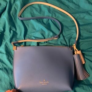 Large Kate Spade Purse with Tassels
